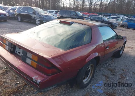 1986 Chevrolet Camaro from USA, damaged, VIN 1G1FP87H1GN155212
